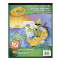 Crayola - Marker and Watercolor Pad, 1 Each