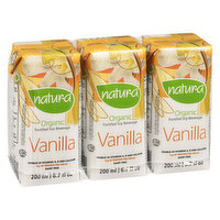 Natura - Vanilla Soy Beverage, 3 Each
