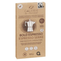 Galarie Au Chocolat - Dark Chocolate Bold Espresso, 100 Gram