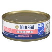 Gold seal - Wild Pink Salmon Skinless/Boneless, 120 Gram