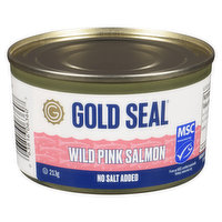Gold Seal - Wild Pink Salmon, No Salt Added, 213 Gram