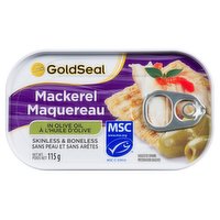 Gold seal - Mackerel In Olive Oil, 115 Gram