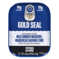 Gold seal - Wild Smoked Mackerel Peppered