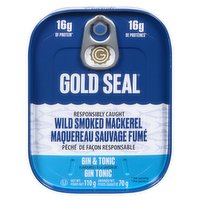 Gold Seal - Wild Smoked Mackerel Gin & Tonic
