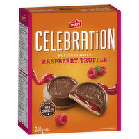 Leclerc - Celebration Butter Cookies, Raspberry Truffle, 240 Gram