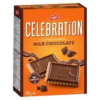 Leclerc - Celebration Butter Cookies, Milk Chocolate, 240 Gram