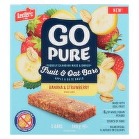 Go Pure - Bar Banana & Strawberry, 140 Gram