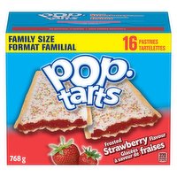Pop Tarts - Frosted Strawberry Flavour, 768 Gram
