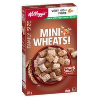 Kellogg's - Mini Wheats! Brown Sugar Flavor Cereal, Family Size