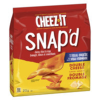 Cheez It - Snap'd Crackers, Double Cheese, 213 Gram