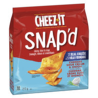 Cheez It - Snap'd Crackers, Cheddar Sour Cream & Onion, 213 Gram