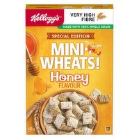 Kellogg's - Mini Wheats Honey Cereal, 405 Gram