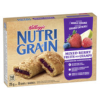 Kellogg's - Nutri-Grain Bars, Mixed Berry, 8 Each