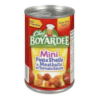 Chef Boyardee - Mini Pasta Shells & Meatballs in Tomato Sauce, 418 Gram