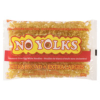 No Yolks - Extra Broad Egg Noodles, 340 Gram