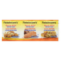 Fleischmann's - Quick Rise Instant Yeast, 3 Each