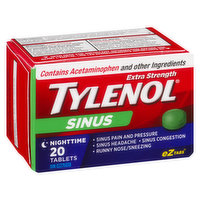 Tylenol Tylenol - Sinus Extra Strength Night Time, 20 Each