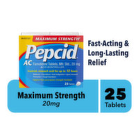 Pepcid - AC Maximum Strength Tablets, 25 Each