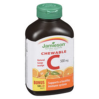 Jamieson - Vitamin C Natural Tangy Orange 500 mg