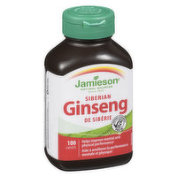 Jamieson - Siberian Ginseng 650mg, 100 Each