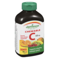 Jamieson - Chewable Vitamin C 500mg Tablets