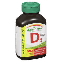 Jamieson - Vitamin D 1,000 IU 25 mcg, 240 Each