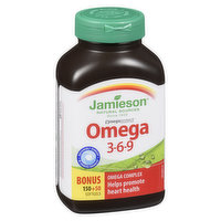 Jamieson - Omega 3-6-9 Vitamins, 200 Each