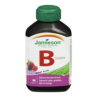 Jamieson - Vitamin B Complex Berry Bliss, 90 Each