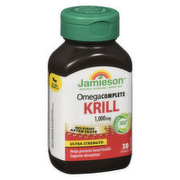Jamieson - Omega Complete Ultra Strength- Super Krill 1000mg, 30 Each