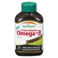 Jamieson - Ultra Strength Omega-3 900mg, 75 Each