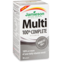 Jamieson - Multi 100% Complete Vitamin Adults 50+, 90 Each