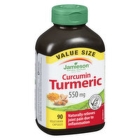 Jamieson - Curcumin Turmeric Capsules 550mg, 90 Each