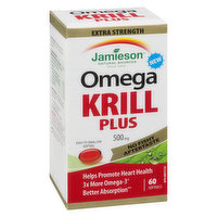 Jamieson - Omega Krill Plus - 500mg, 60 Each