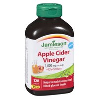 Jamieson - Apple Cider Vinegar +Chromium 1000mg, 120 Each