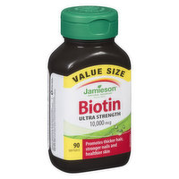 Jamieson - Biotin 10,000mcg Value Size, 90 Each