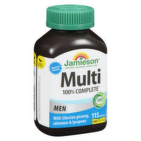 Jamieson - 100% Complete - Men Multivitamin, 115 Each