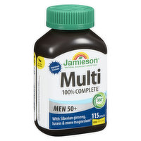 Jamieson - 100% Complete Men 50+ Multivitamin, 115 Each