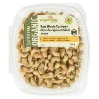Organically yours - Raw Whole Cashew