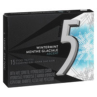 Five - Wintermint Single Gum, 15 Each