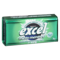 Excel - Spearmint Flavoured Mints, 49 Each