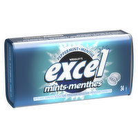 Excel - Peppermint Flavoured Mints, 49 Each
