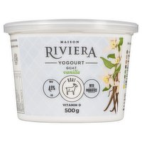 Riviera - Yogurt Goat Milk Vanilla 4.9%, 500 Gram