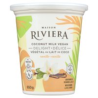 Riviera - Coconut Milk Vegan Delight - Vanilla, 650 Gram