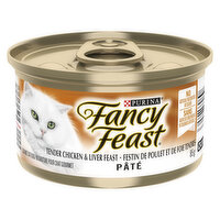 Fancy Feast - Wet Cat Food, Pate Tender Liver & Chicken, 85 Gram