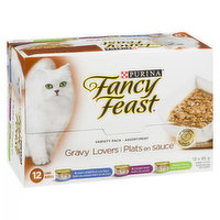 Fancy Feast - Fancy Feast Gravy Lovers Variety Pack, Wet Cat Food, 12 Each