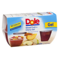 Dole - Mixed Fruit in Cherry Gel, 4 Each