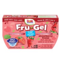 Dole - Fru Gel Strawberry, 4 Each