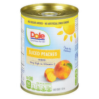 Dole - Peach Slices in Water, 540 Millilitre