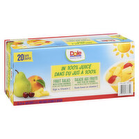 Dole - Fruit Salad In Fruit Juice, Bowls, 20 Each