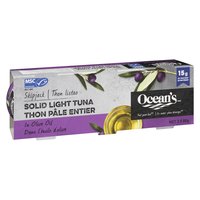 Ocean's - Solid Light Tuna in Olive Oil, 3 Each